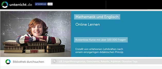 unterricht.de - Online Mathematik lernen